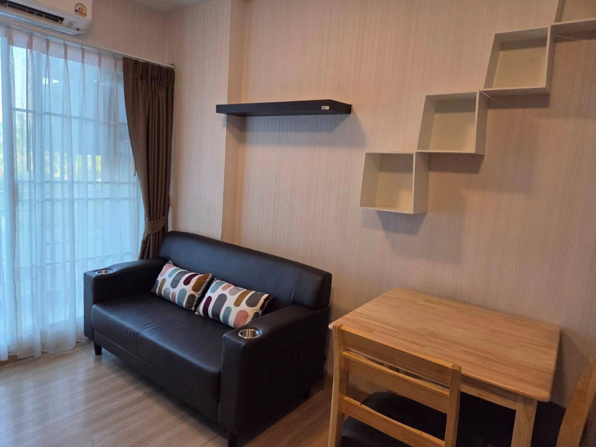 รูป ให้เช่า Rill Condo ม รังสิต ✅ค่าเช่า : 7,500/เดือน สัญญา 2 ขึ้น  🛌ขนาดห้อง :  26 ตรม - รูปที่ 4/8