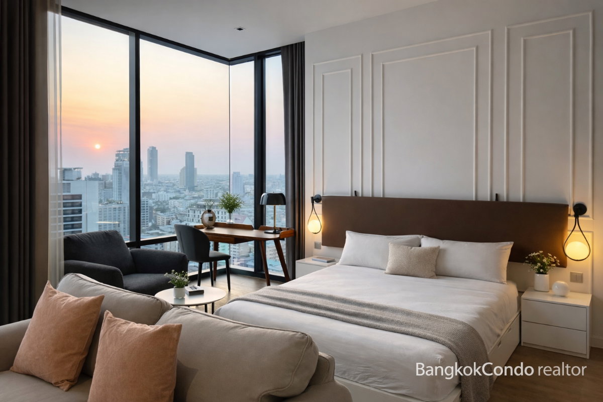 รูป 🍀🍀🍀Prime condo Location 🚆ให้เช่า📌แอชตัน สีลม(Line:@rent2022) พร้อมเข้าอยู่ ✨ A02414 - รูปที่ 4/13