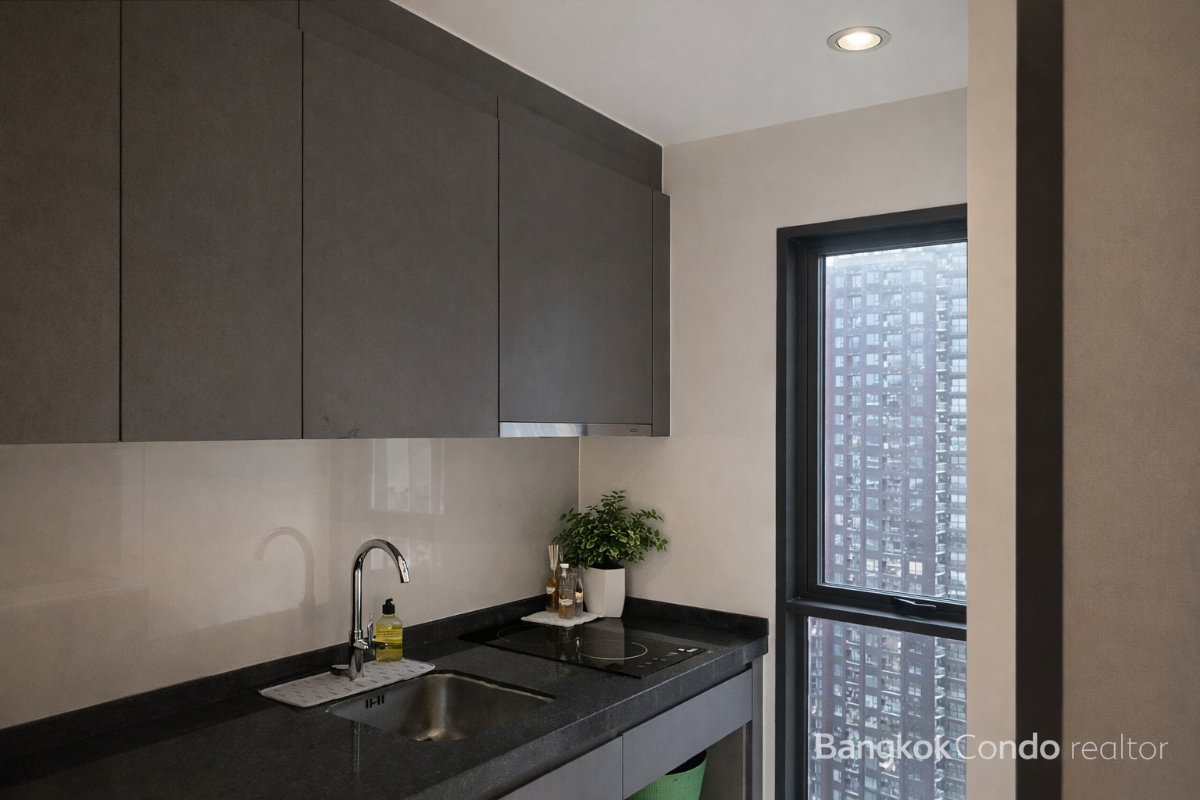 รูป 🍀🍀 Fully furnished💝 ให้เช่า📌  ริทึ่ม อโศก (Line: @rent2022) BTS อโศก ห้องสวย พร้อมเข้าอยู่ ราคาดี!!🔖A02868 - รูปที่ 5/11