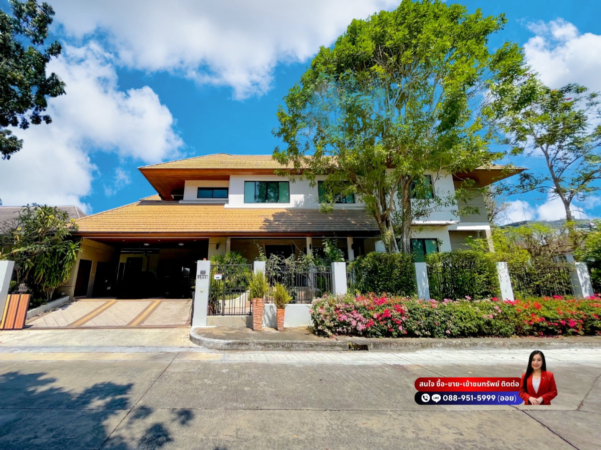 รูป บ้านเดี่ยวหรูปัญญา รามอินทรา P.1 (Panya Ramintra) ใกล้สนามกอล์ฟปัญญาอินทรา พื้นที่ 243 ตร.ว - รูปที่ 1/46