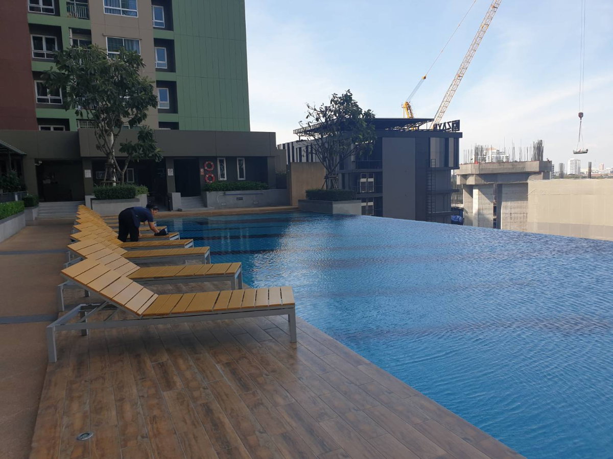 รูป ให้เช่า คอนโด ลุมพินีเพลส (ศรีนครินทร์-หัวหมากสเตชั่น) 26ตรม.พร้อมเฟอร์ เครื่องใช้ไฟฟ้า - รูปที่ 11/16