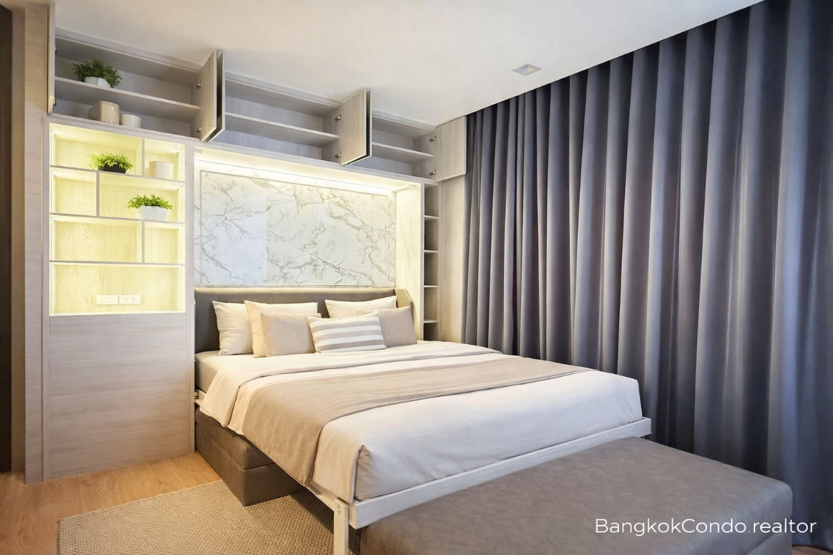รูป 🍀🍀🍀 Fully furnished💝 ให้เช่า📌 โนเบิล อราวน์ อารีย์ BTS อารีย์ (Line:@rent2022) ✨พร้อมเข้าอยู่  ✨ A11187 - รูปที่ 3/12