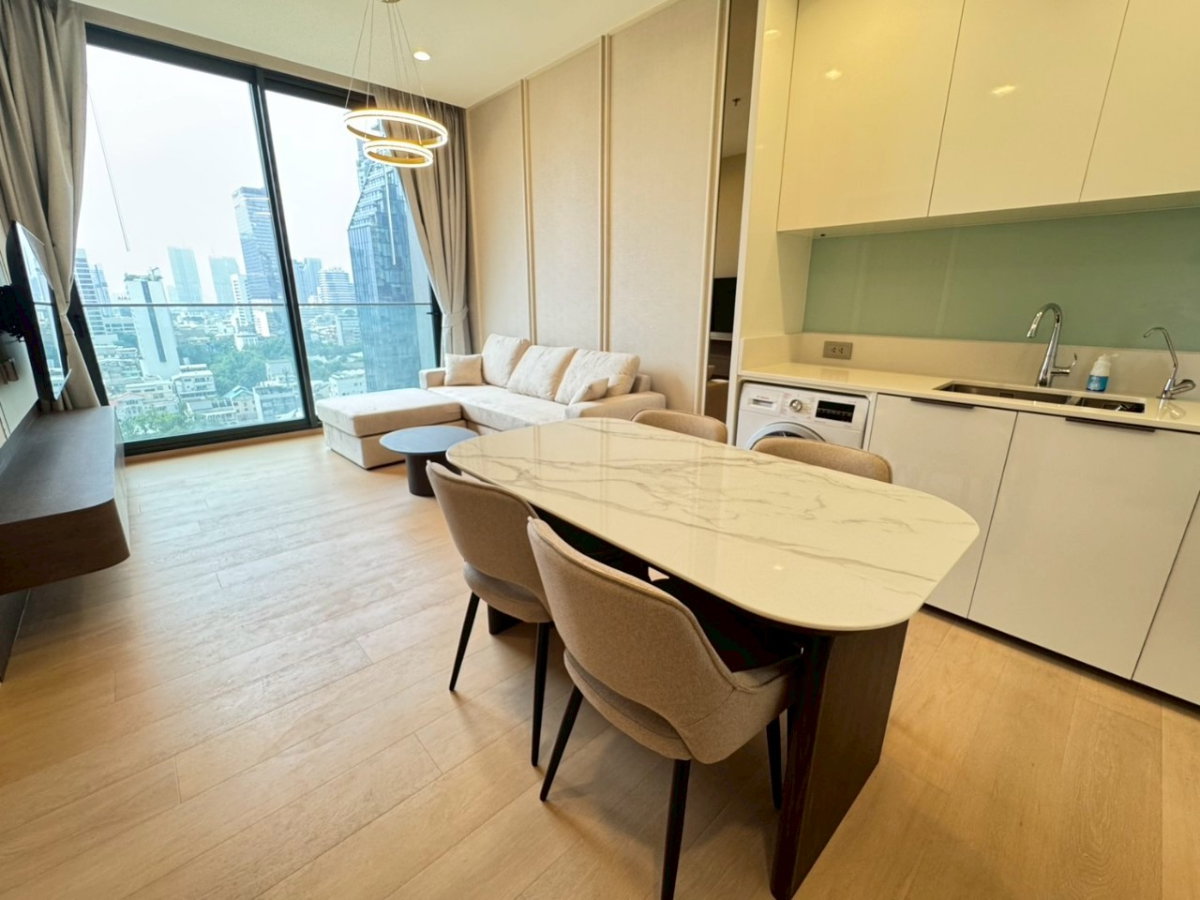 รูป For Rent !! Anil Sathorn 1 ห้องนอน 46 ตร.ม. ตกแต่งสวย เรียบ หรู เพียง 45,000 บาทเท่านั้น ราคาสุดพิเศษ !! - รูปที่ 2/6