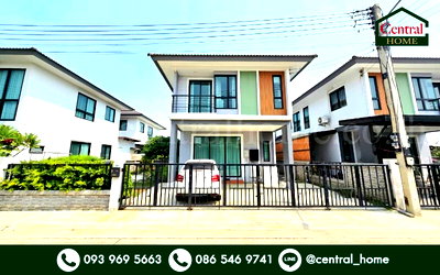 บ้านเดี่ยว สามโคก ปทุมธานี : บ้านเดี่ยว ฉัตรหลวง 15-1 บ้านสวย พร้อมอยู่ ราคาถูกสุดในโครงการ