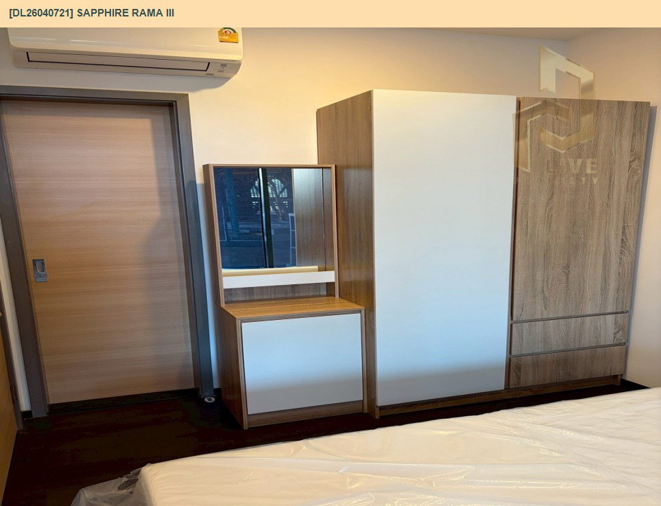 รูป DL26040721 ให้เช่าคอนโด แซฟไฟร์ พระราม 3 (Sapphire Rama III) ใกล้ - พร้อมเข้าอยู่ โทรด่วน 0800343450 LineID @655ebbvc - รูปที่ 6/7
