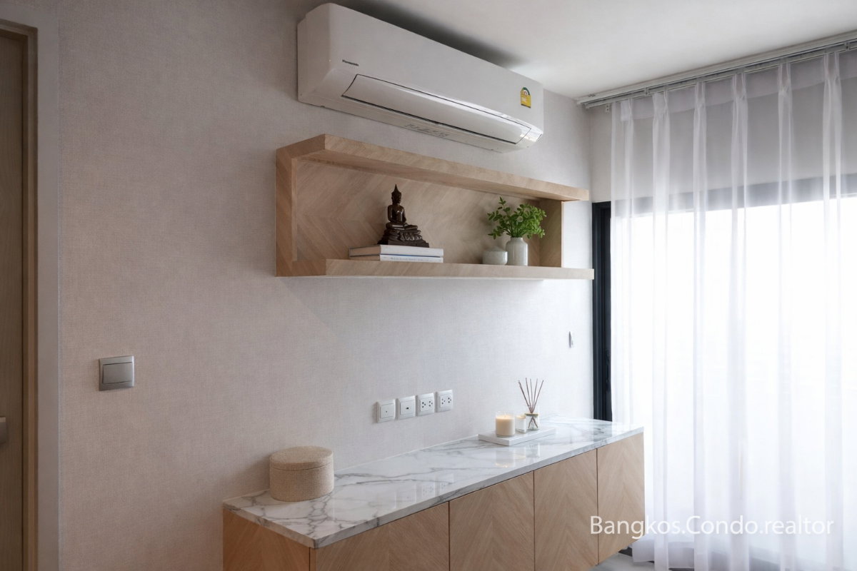 รูป 🍀🍀🍀Prime condo Location 🌸 ให้เช่า📌ไลฟ์ สุขุมวิท 62 (Line:@rent2022) พร้อมเข้าอยู่ ✨ A02323 - รูปที่ 6/10