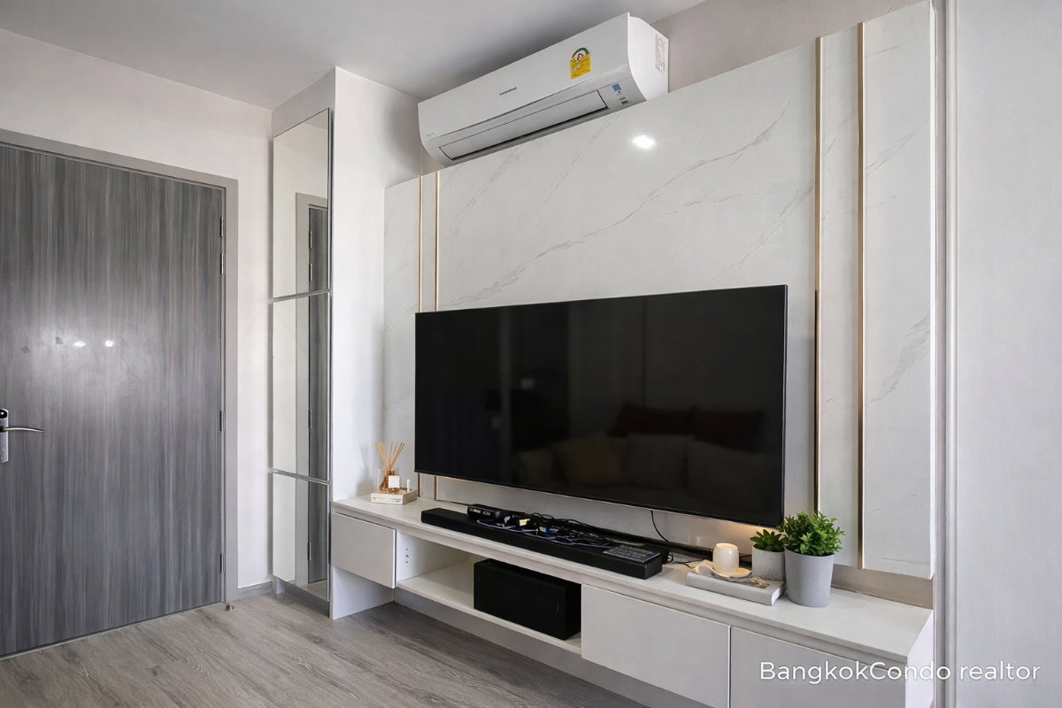 รูป 🍀🍀🍀Prime condo Location 🚆ให้เช่า📍 ไนท์บริดจ์ ไพร์ม อ่อนนุช (Line:@rent2022) พร้อมเข้าอยู่ ✨ A10349 - รูปที่ 4/12