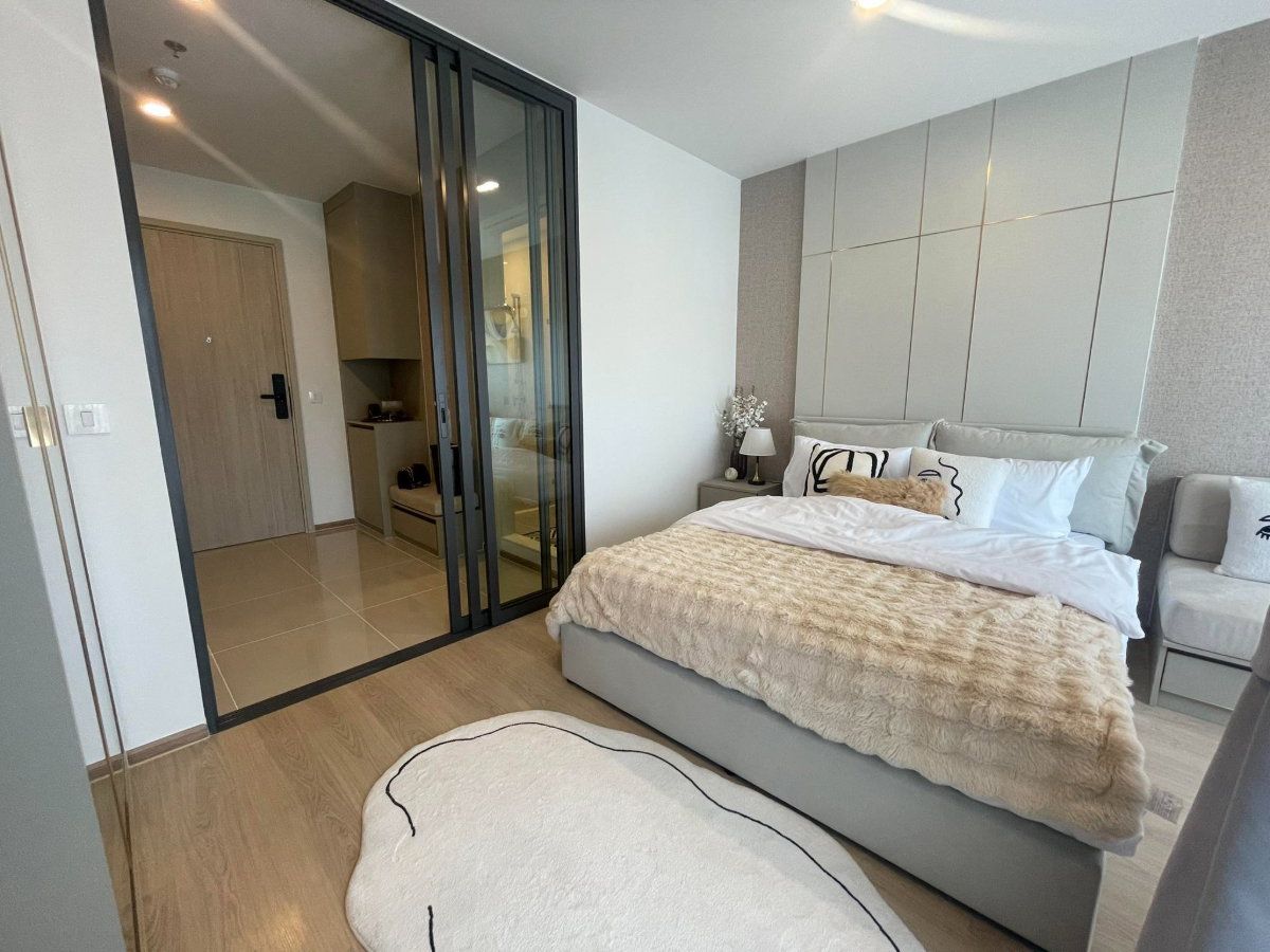 รูป ให้เช่า คอนโดใกล้ MRT ศูนย์การประชุมแห่งชาติสิริกิติ์ | Life Rama4-Asoke | ห้องใหม่ เฟอร์นิเจอร์ครบ รายล้อมไปด้วยอาคารสำนักงาน - รูปที่ 2/9