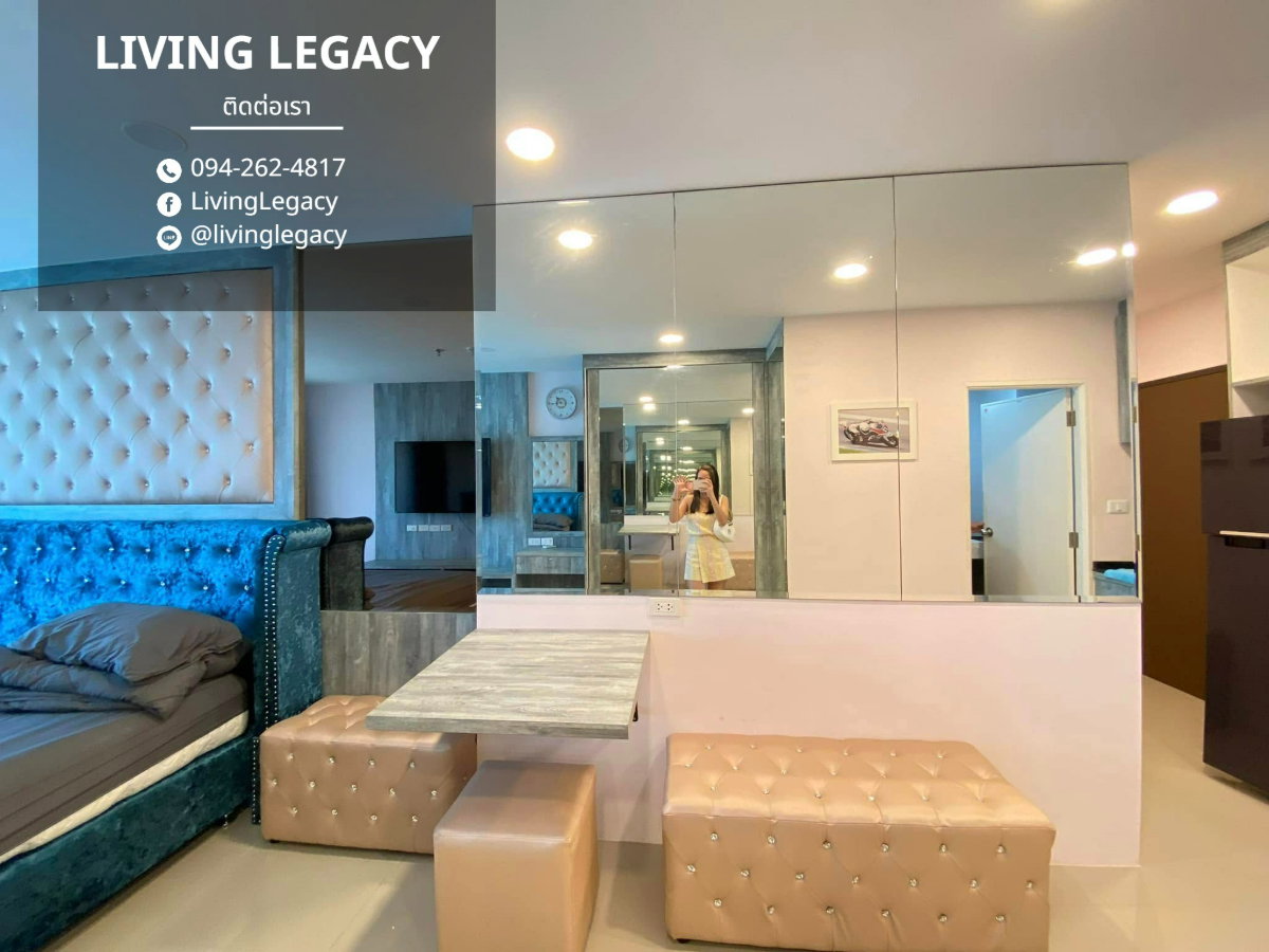 รูป LTIHH2TD ให้เช่าคอนโด Asakan Place Srinakarindra 33 ตร.ม. ชั้น 35 line id : @livinglegacy - รูปที่ 8/17
