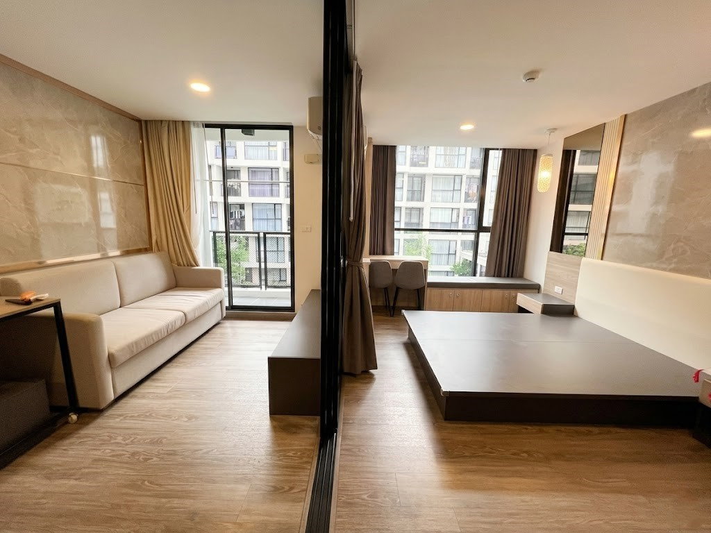 รูป ขายคอนโด FLEXI สาทร-เจริญนคร ตกแต่งสวย Built-in วิวสระ พร้อมเข้าอยู่ ใกล้ BTS กรุงธนบุรี และ ICONSIAM - รูปที่ 1/13