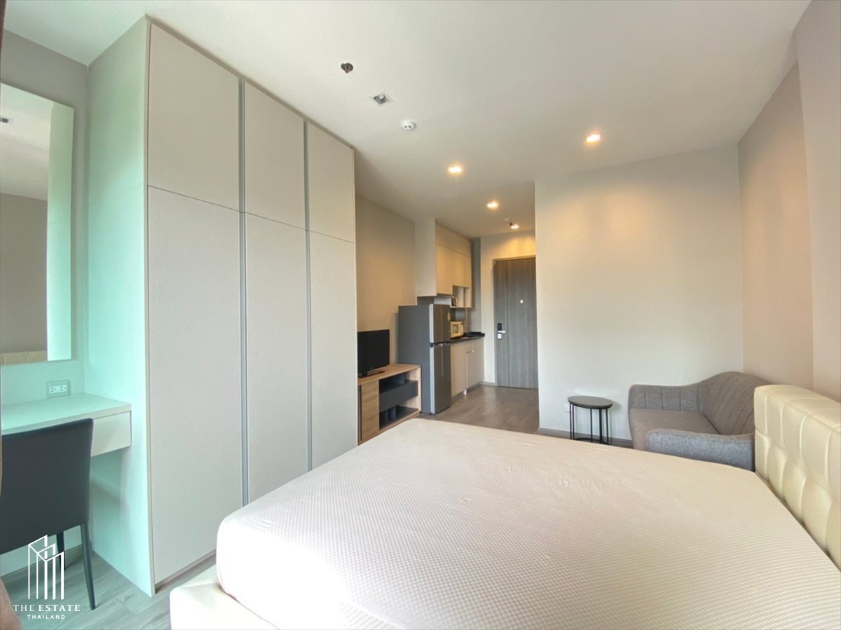 รูป For RENT Whizdom Avenue Ratchada-Ladprao ห้องทิศเหนือ เฟอร์นิเจอร์ครบ - รูปที่ 3/5