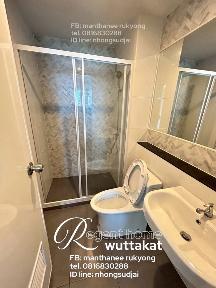 รูป ปล่อยเช่า Regent Home wuttakat เดินทางสะดวก ใกล้ BTS วุฒากาศเพียง 180 เมตร - รูปที่ 12/16