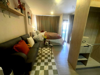 คอนโดให้เช่า : ให้เช่าคอนโด เดอะ มูฟ ประดิพัทธ์ อาคาร 1 ชั้น 2 สตูดิโอ ขนาด 24 ตรม ใกล้ BTS สะพานควาย