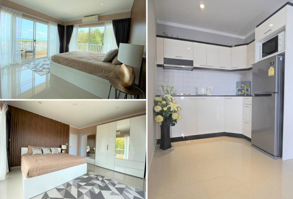 รูป Call : 061-287-8994 Ocean View Residential Community แหลมแม่พิมพ์ ระยอง, คอนโดวิวทะเล วิวสวน ระเบียงใหญ่ มีหลายขนาด หลายห้องให้เลือก - รูปที่ 6/14