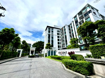 Condos for rent Chiang Mai : Rent Escent Park Ville, Pool View, 5th Floor, Ready to Move In, 32 sq.m., 13,000 THB/month