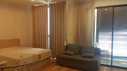 📌 For Rent Condo IDEO RATCHADA - HUAYKWANG Building 1, Floor 17,Studio, Room size 27.00 sqm