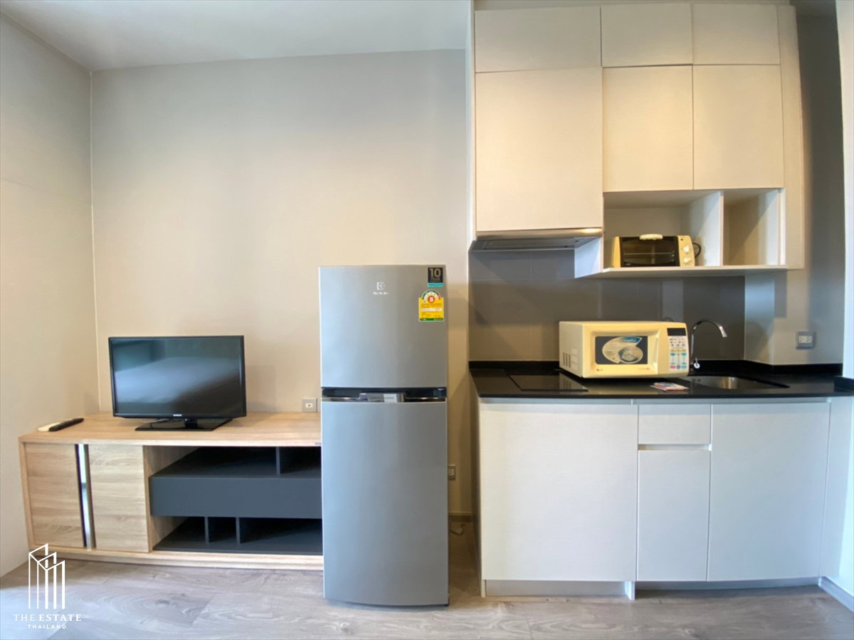 รูป For RENT Whizdom Avenue Ratchada-Ladprao ห้องทิศเหนือ เฟอร์นิเจอร์ครบ - รูปที่ 4/5