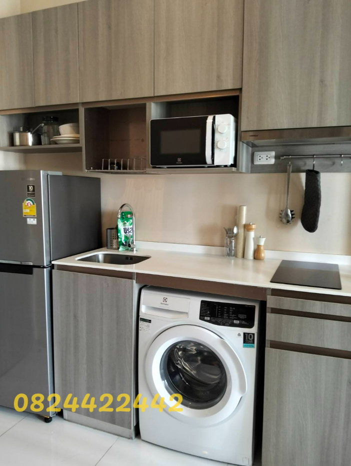 รูป ให้เช่า สตูดิโอหรู 24 ตร.ม. ชั้น 30 วิวเมืองโล่ง ไม่บล็อค ราคาพิเศษ  - รูปที่ 12/21