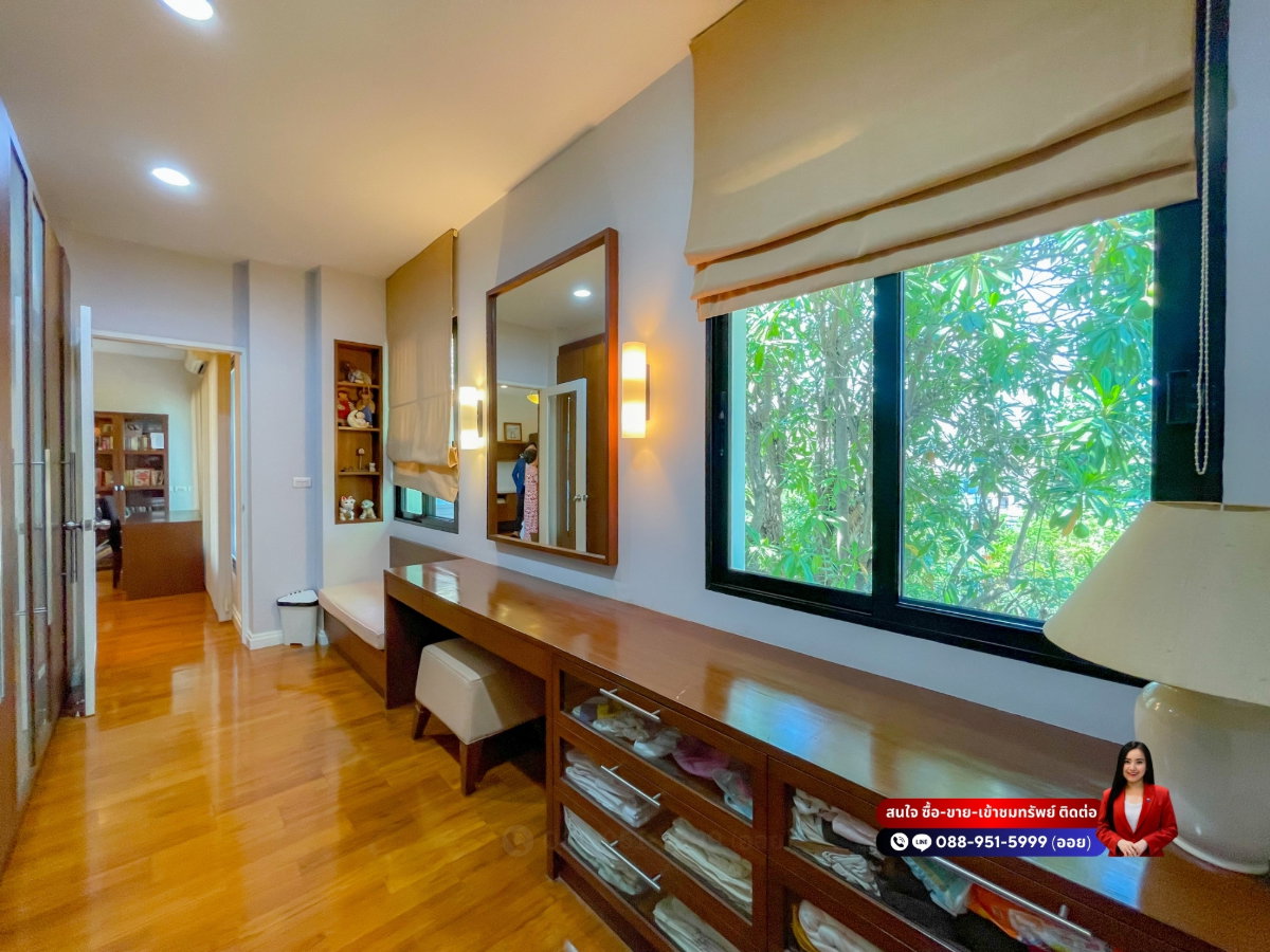 รูป บ้านเดี่ยวหรูปัญญา รามอินทรา P.1 (Panya Ramintra) ใกล้สนามกอล์ฟปัญญาอินทรา พื้นที่ 243 ตร.ว - รูปที่ 43/46