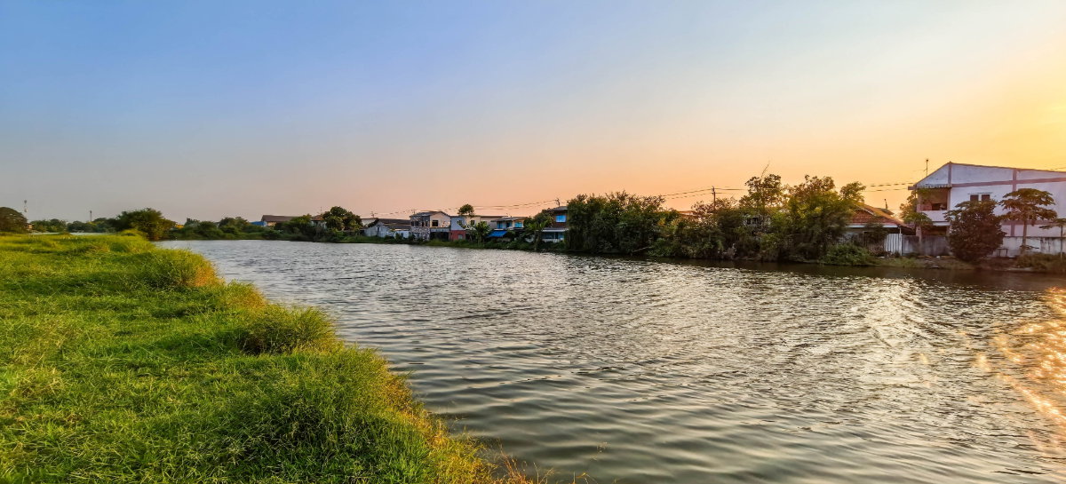 รูป ขายที่ดิน18ไร่ ซ.วัดสุขใจ มีนบุรี กทม เหมาะสำหรับทำบ้านจัดสรร ร้านอาหาร - รูปที่ 6/9