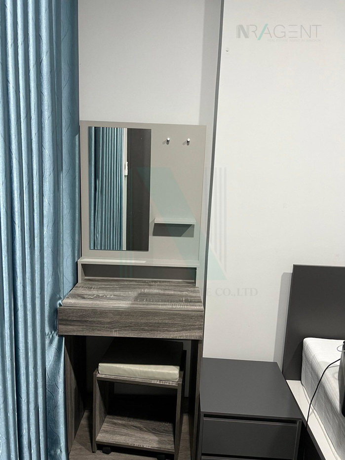 รูป 🎉 ให้เช่าคอนโด มอนเต้ พระราม 9 อาคาร B ชั้น 6 1 ห้องนอน ขนาด 29 ตรม ใกล้ The Mall รามคำแหง 2 - รูปที่ 3/8