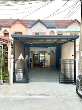 ทาวน์เฮ้าส์ รีโนเวทใหม่ ทำเลดี หมู่บ้านเธียรทอง ซอยสังฆสันติสุข 30 หนองจอก ใกล้ตลาด เฟอร์นิเจอร์แต่งสวย