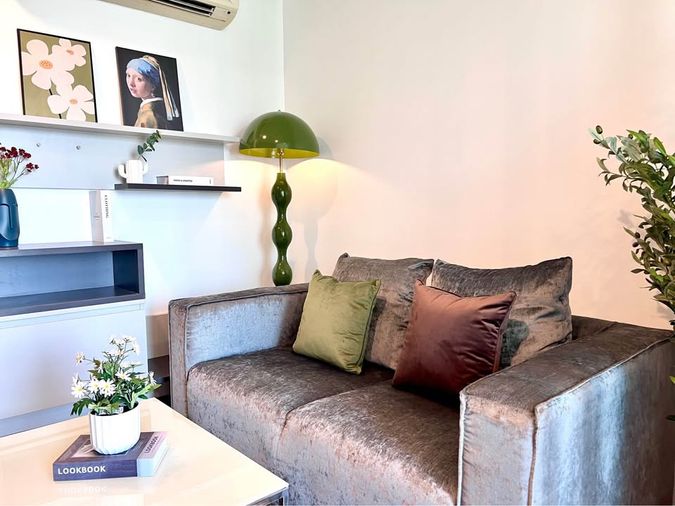 🌿ให้เช่าคอนโด The Base Sukhumvit 77 ห้องรีโนเวทใหม่ ชั้นสูง วิวโล่ง ลมดี ไม่ร้อน ใกล้ BTS อ่อนนุช✨