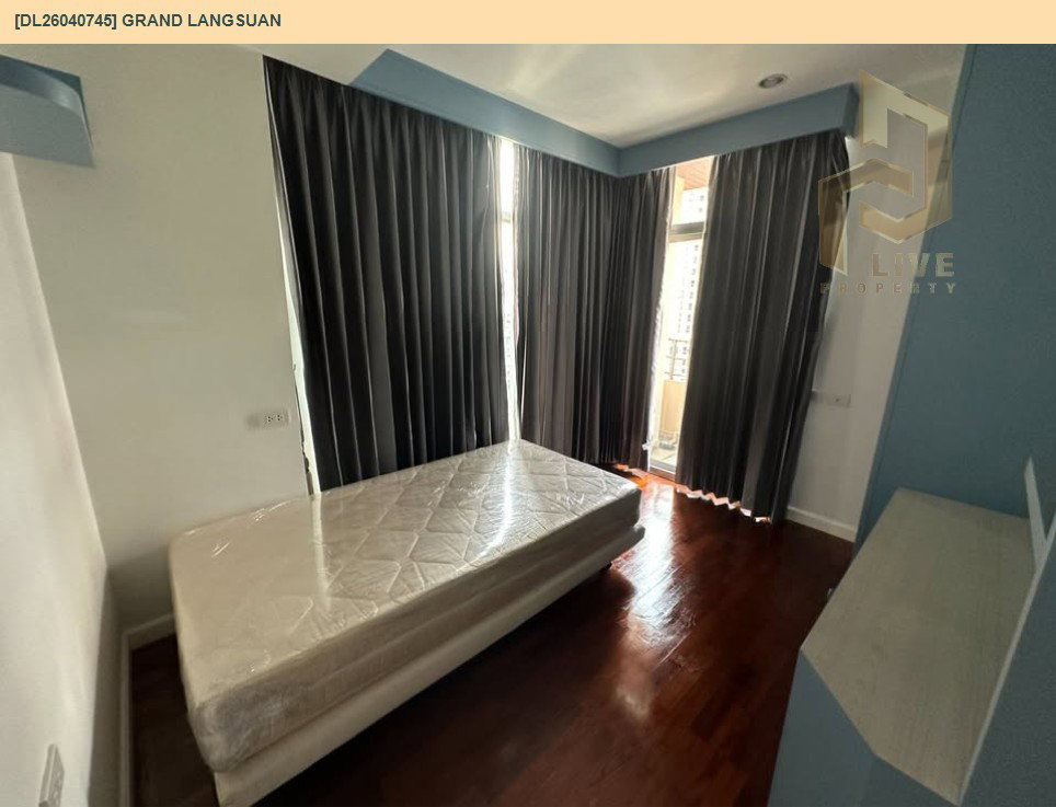 รูป DL26040745 ให้เช่าคอนโด แกรนด์ หลังสวน (Grand Langsuan) ใกล้ BTS ชิดลม พร้อมเข้าอยู่ โทรด่วน 0614453194 LineID @162cjixi - รูปที่ 12/13