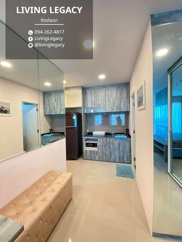 รูป LTIHH2TD ให้เช่าคอนโด Asakan Place Srinakarindra 33 ตร.ม. ชั้น 35 line id : @livinglegacy - รูปที่ 11/17