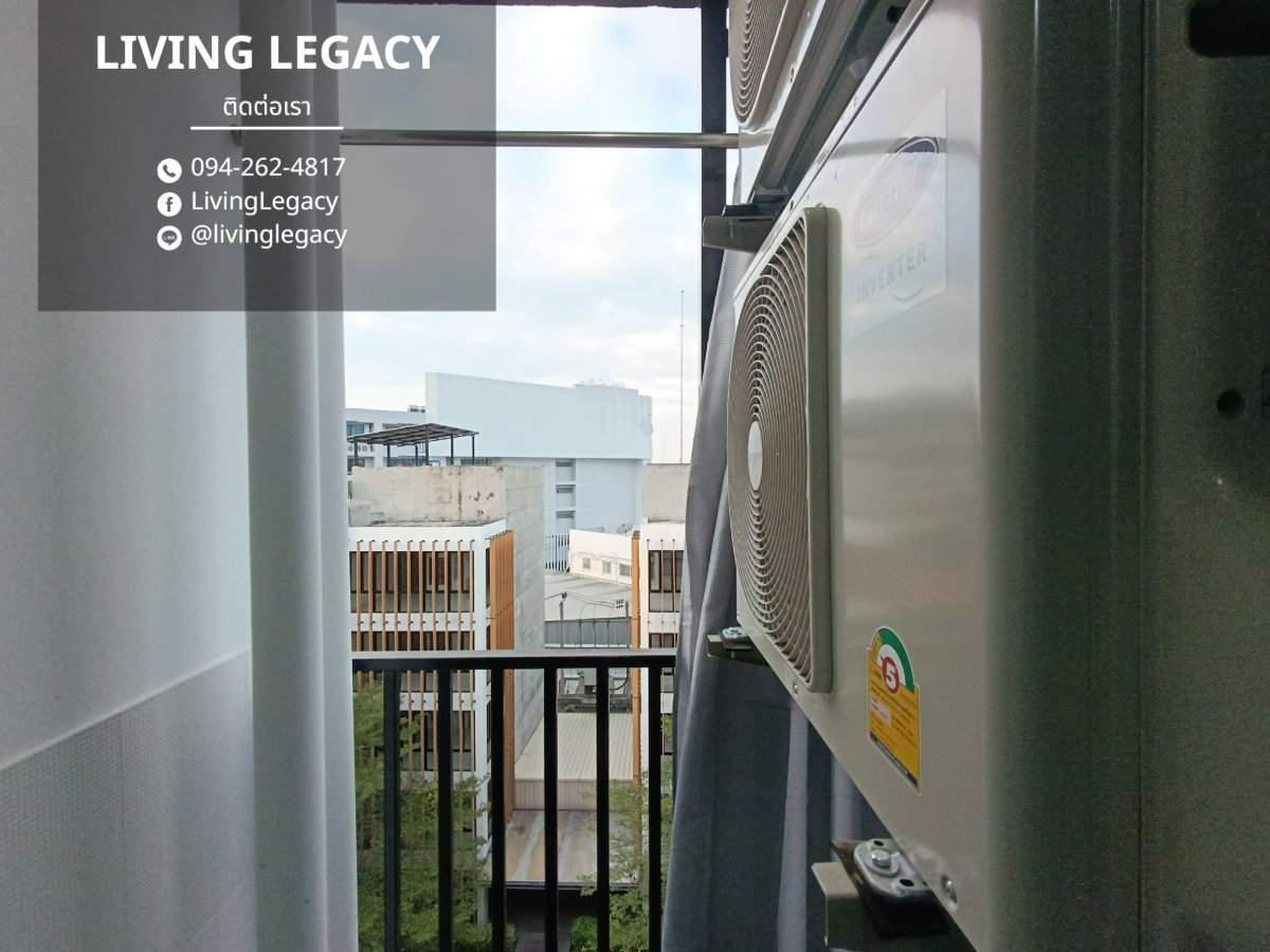 รูป SKZQJX ให้เช่าคอนโด RYE Huamark 30 ตร.ม. ชั้น 7 ตึก B line id : @livinglegacy - รูปที่ 13/14