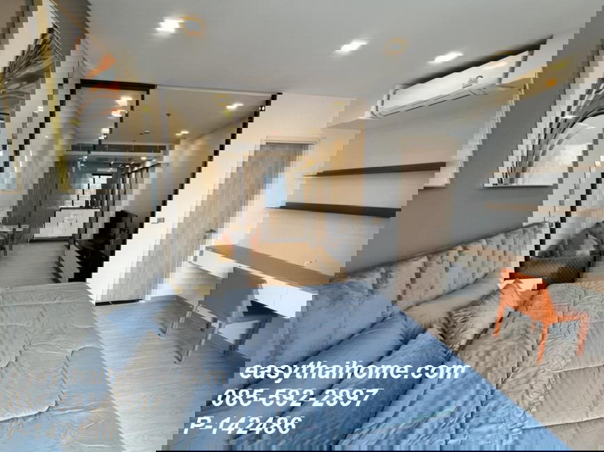 รูป [ขายพร้อมผู้เช่า! ราคาพิเศษ P-142486] One 9 Five อโศก-พระราม 9 ใกล้ MRT พระราม 9 เขตห้วยขวาง 085-592-2897 Line: @easythaihome - รูปที่ 11/16