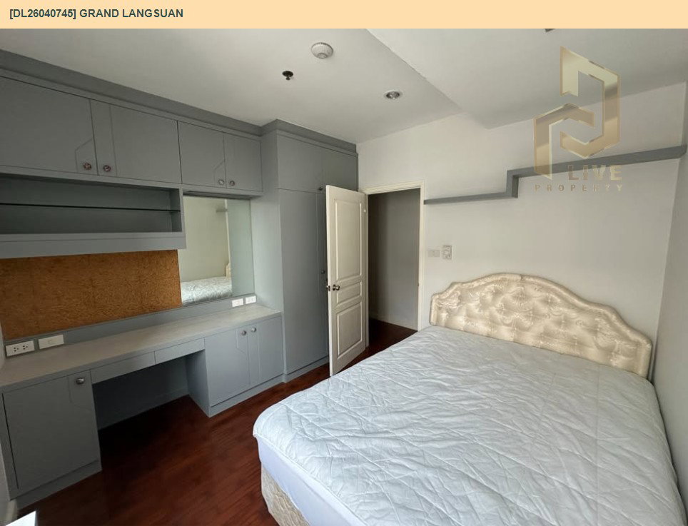 รูป DL26040745 ให้เช่าคอนโด แกรนด์ หลังสวน (Grand Langsuan) ใกล้ BTS ชิดลม พร้อมเข้าอยู่ โทรด่วน 0614453194 LineID @162cjixi - รูปที่ 11/13