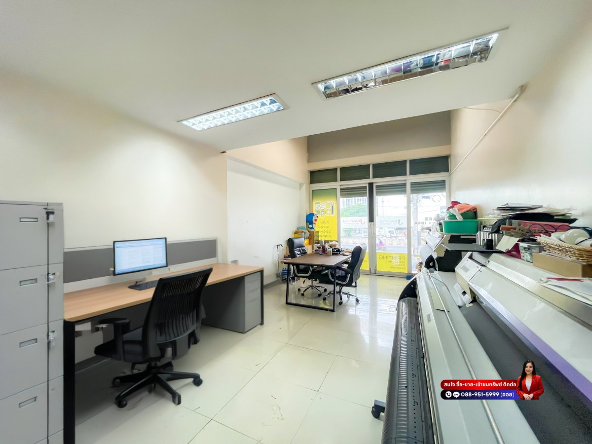 รูป อาคารพาณิชย์ 3.5 ชั้น + ชั้นใต้ดิน  ติดถนนรัชดา-รามอินทรา (ปากซอยนวมินทร์ 74)  - รูปที่ 5/22