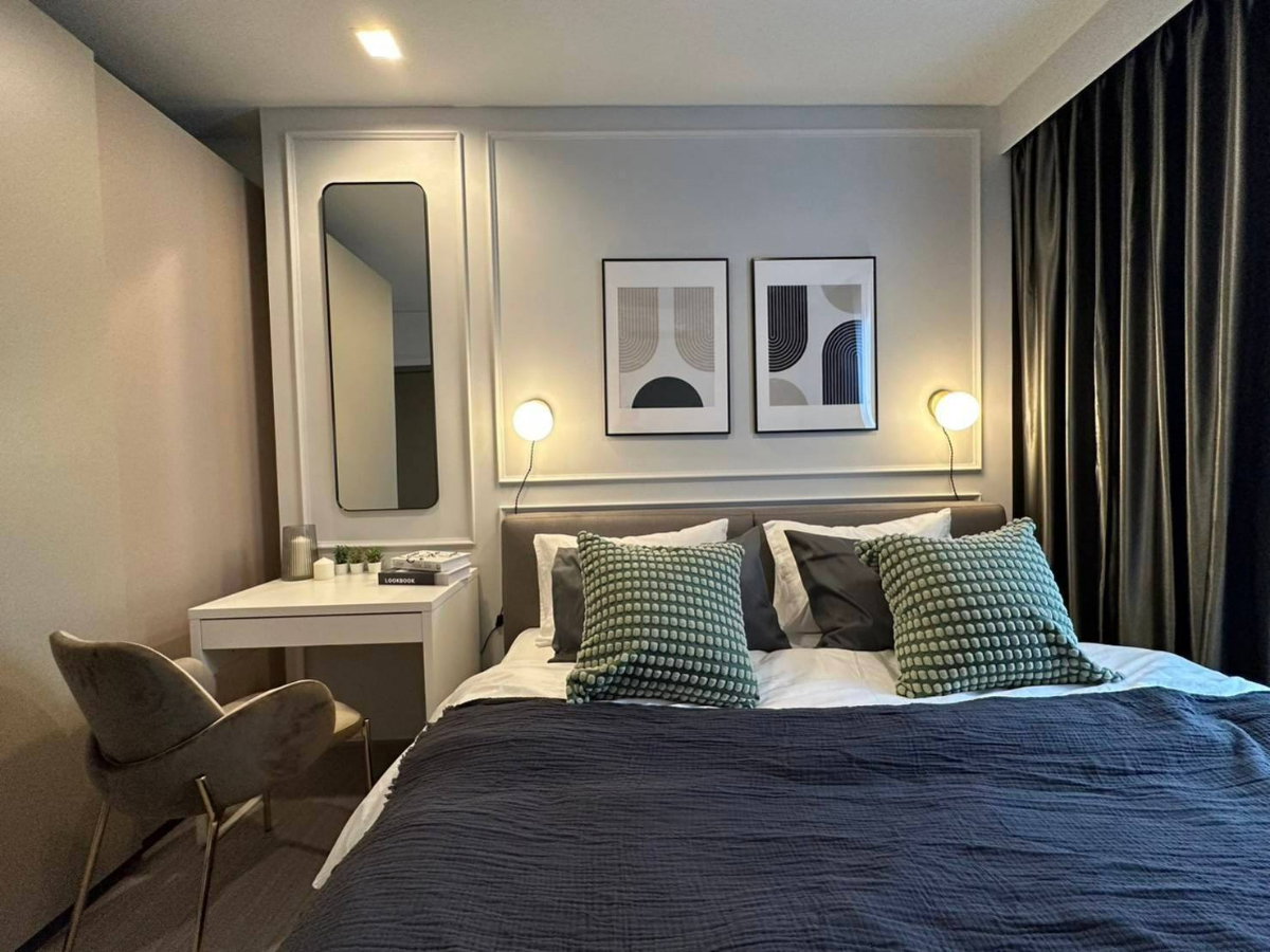 รูป ให้เช่าคอนโด  1 ห้องนอน Life Asoke Hype ติด MRT พระราม 9 เดินถึง Central พระราม 9 - รูปที่ 7/8