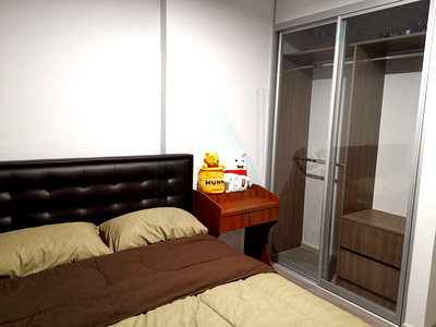 คอนโดให้เช่า : ให้เช่าคอนโด เดอะ พาร์คแลนด์ จรัญ-ปิ่นเกล้า อาคาร B ชั้น 4 1 ห้องนอน ขนาด 30.00 ตรม ใกล้ Tesco Lotus ปิ่นเกล้า