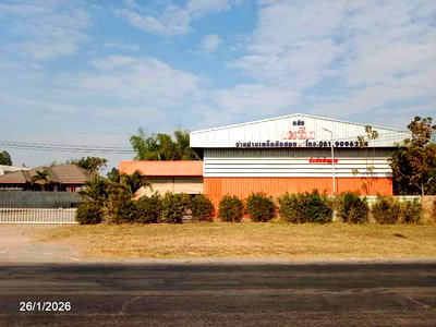 โรงงาน ชัยภูมิ : อาคารโรงงาน 487.6 ตร.วา บ้านแท่น ชัยภูมิ 9.9M