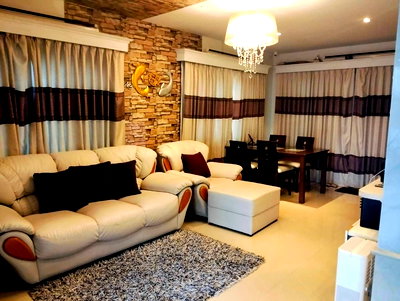 เช่าทาวน์โฮม บิ๊กซี ฟู๊ดเพลส สุขาภิบาล 5 : ปล่อยบ้านเช่าด่วน หมู่บ้าน เดอะ คอนเนค วัชรพล - เพิ่มสิน ซอยเพิ่มสิน 62 ติดถนนใหญ่ หลังริม พร้อมเฟอร์