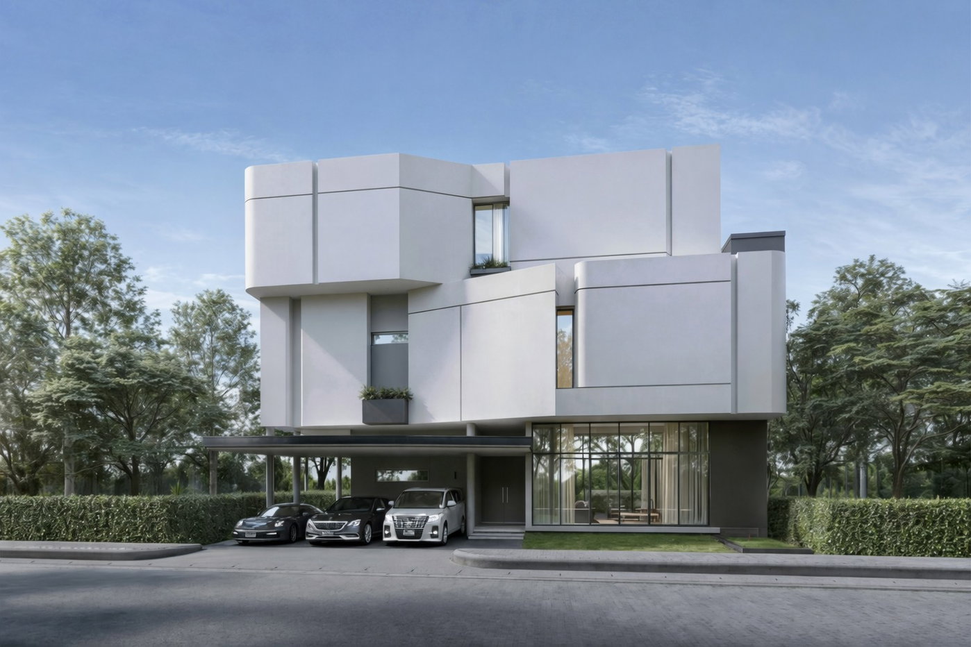 รูป 5 Bedroom Luxury Pool Villa for Sale in Bangsaen - รูปที่ 1/15