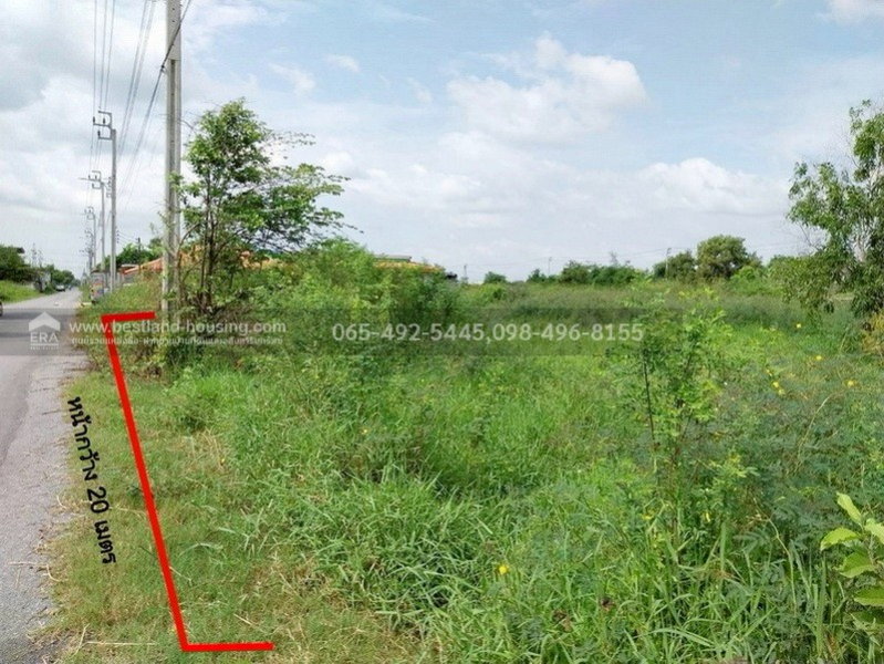 รูป ขายที่ดินเปล่า 110 ตรว. ซ.เลียบวารี31 หนองจอก เหมาะสร้างบ้านอยู่อาศัย ถนนปูนสาธารณะ หน้าหันทิศตะวันออก - รูปที่ 10/26