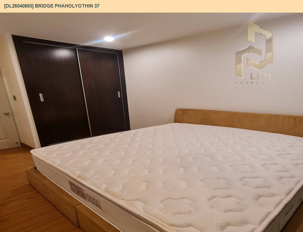 รูป DL26040693 ให้เช่าคอนโด บริดจ์ พหลโยธิน 37 (Bridge Phaholyothin 37) ใกล้ BTS รัชโยธิน พร้อมเข้าอยู่ โทรด่วน 0614453194 LineID @162cjixi - รูปที่ 5/9