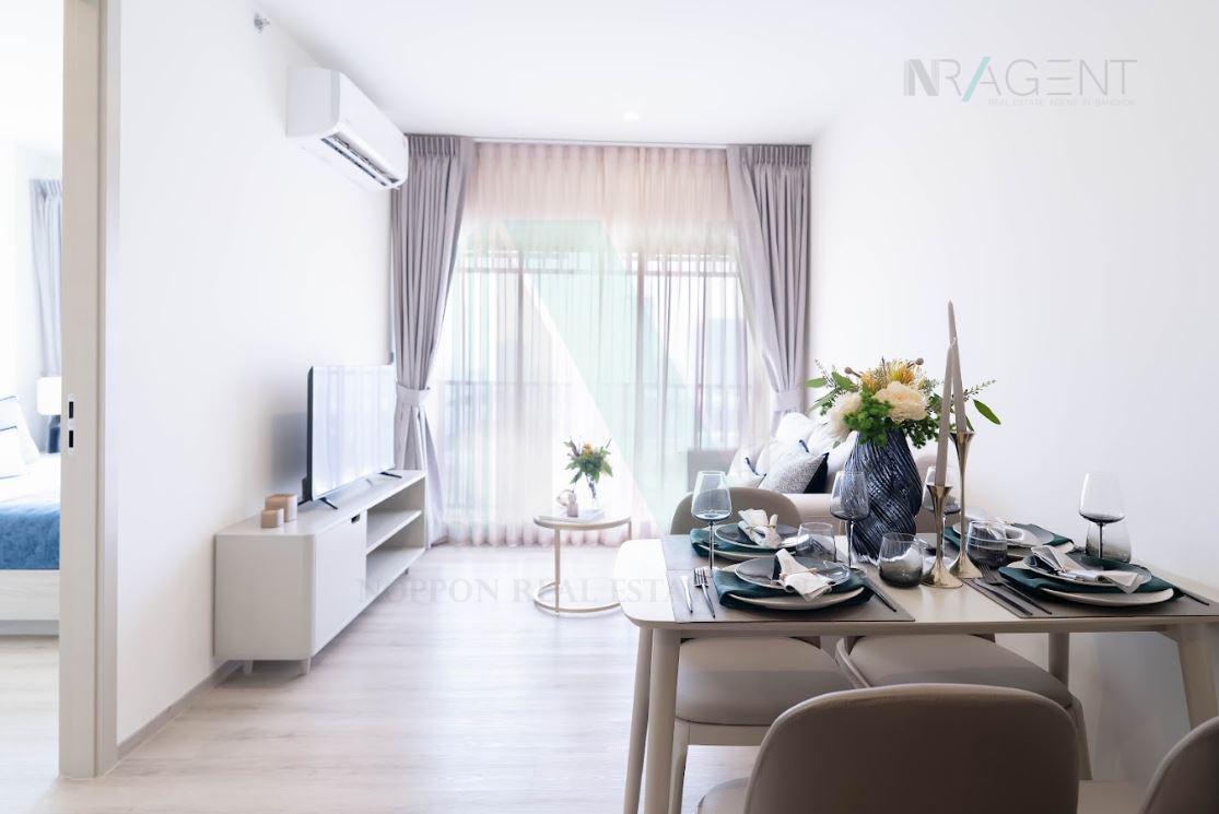 รูป ให้เช่าคอนโด ออริจิ้น เพลส บางนา อาคาร 1 ชั้น 17 1 ห้องนอน ขนาด 35.00 ตรม ใกล้ Central บางนา - รูปที่ 1/8