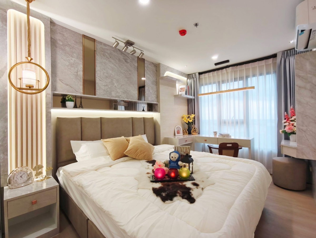 รูป ให้เช่าคอนโดเทอร์ร่าเรสซิเดนท์ 1 ( Terra Residence l )  ติดรั้วม.ธรรมศาสตร์รังสิต  ตกแต่งบิ้วท์อินหรู ครบครัน อยู่สบาย - รูปที่ 2/11