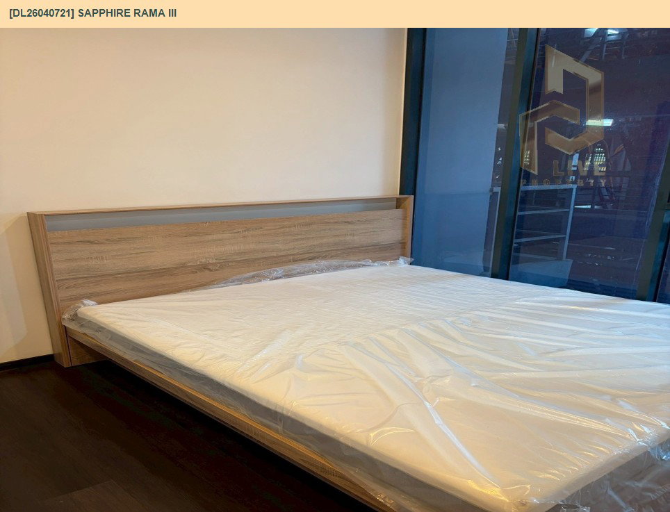 รูป DL26040721 ให้เช่าคอนโด แซฟไฟร์ พระราม 3 (Sapphire Rama III) ใกล้ - พร้อมเข้าอยู่ โทรด่วน 0800343450 LineID @655ebbvc - รูปที่ 2/7