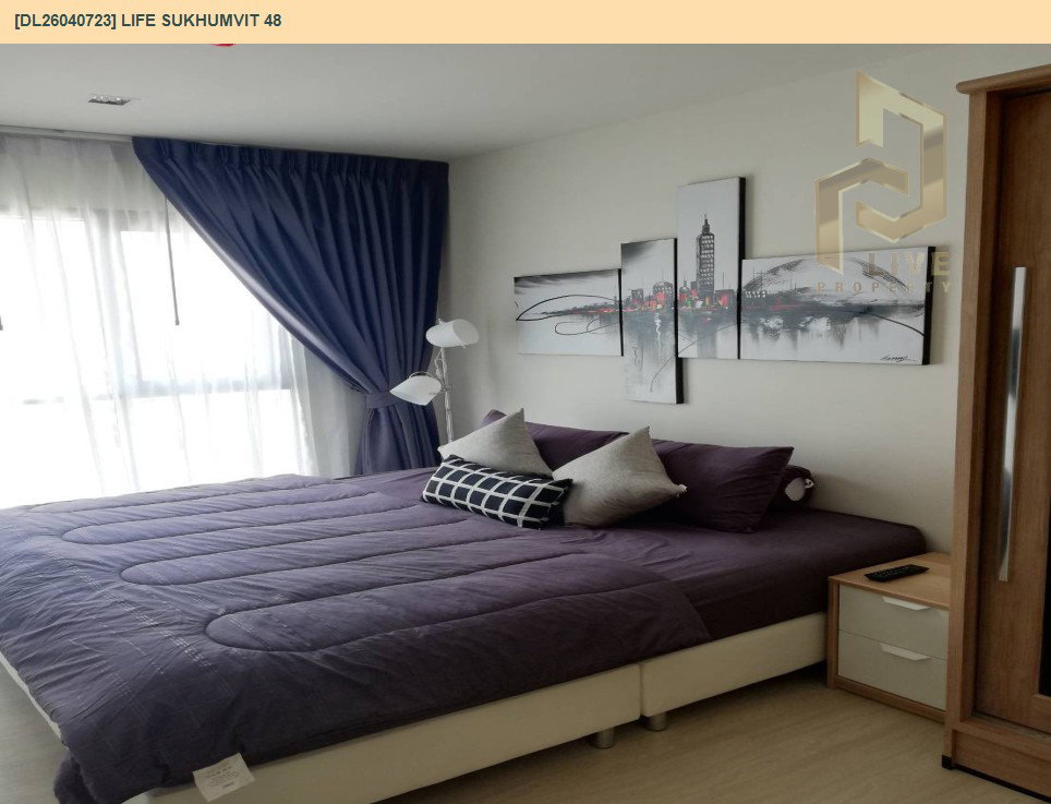 รูป DL26040723 ขายคอนโด ไลฟ์ สุขุมวิท 48 (Life Sukhumvit 48) ใกล้ BTS พระโขนง พร้อมเข้าอยู่ โทรด่วน 0800343450 LineID @655ebbvc - รูปที่ 3/13