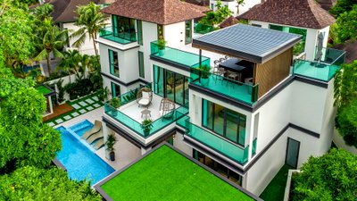 บ้านเดี่ยว ชลบุรี : 6 Bedroom Luxury Pool Villa for Sale in Na Jomtien Pattaya