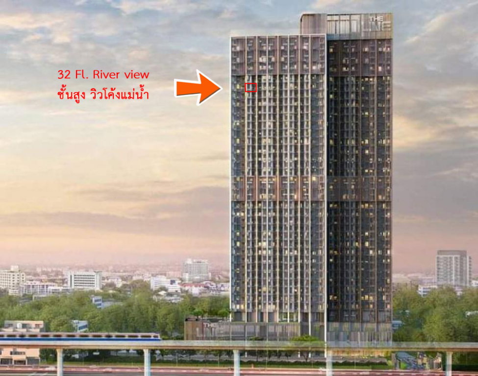 รูป ให้เช่า คอนโด เดอะ ไลน์ สุขุมวิท 101 BTS ปุณณวิถี BTS Punnawithi 250 เมตร - รูปที่ 20/21