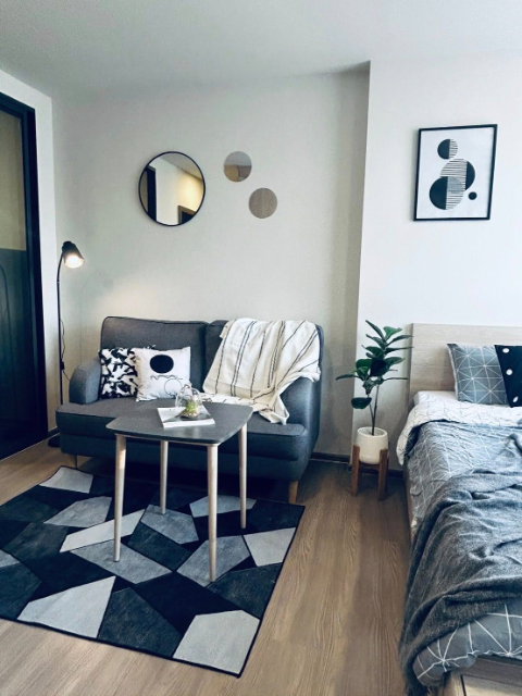 รูป เดอะ มูฟ บางนา 1B1B ชั้น 6 ตึก B ขนาด 25 ตร.ม. เช่า 9,500 บาท/เดือน Ready to move in  - รูปที่ 4/10