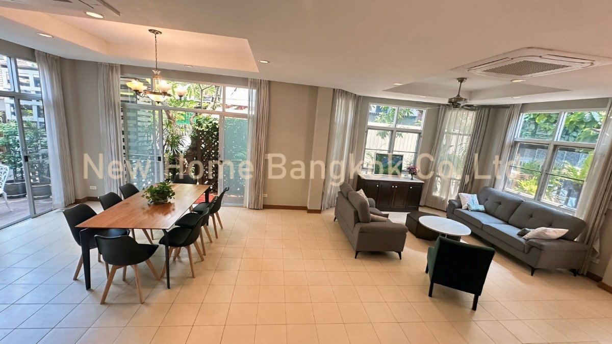 รูป ให้เช่าบ้านในโครงการส่วนตัว บ้าน 2 ชั้น 3 ห้องนอน ย่านนานา เลี้ยงสัตว์ได้ - รูปที่ 15/26