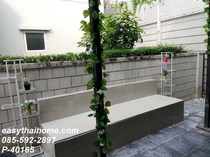 รูป P-40165 บ้านเช่า 3 นอนสวย สไตล์โมเดิร์น เซนโทร สุขสวัสดิ์ - พระราม 3! 27,000 บาท : ย่านทุ่งครุ | Line Id @easythaihome | 085-592-2897 - รูปที่ 45/48