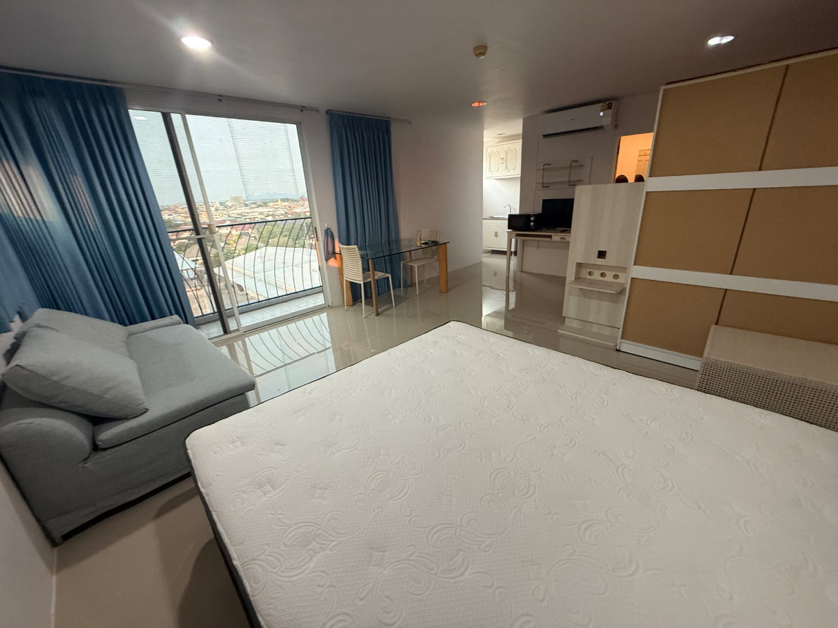 รูป 🔴ห้องใหญ่🪐🪐🪐ไลฟ์ วีล่า คาซ่า ชั้น 8ตึก A studio 43 ตรม. ใกล้ตลาดนาเกลือ จอกรถได้ 2 คันขึ้นไป🪐🪐🪐 - รูปที่ 6/24